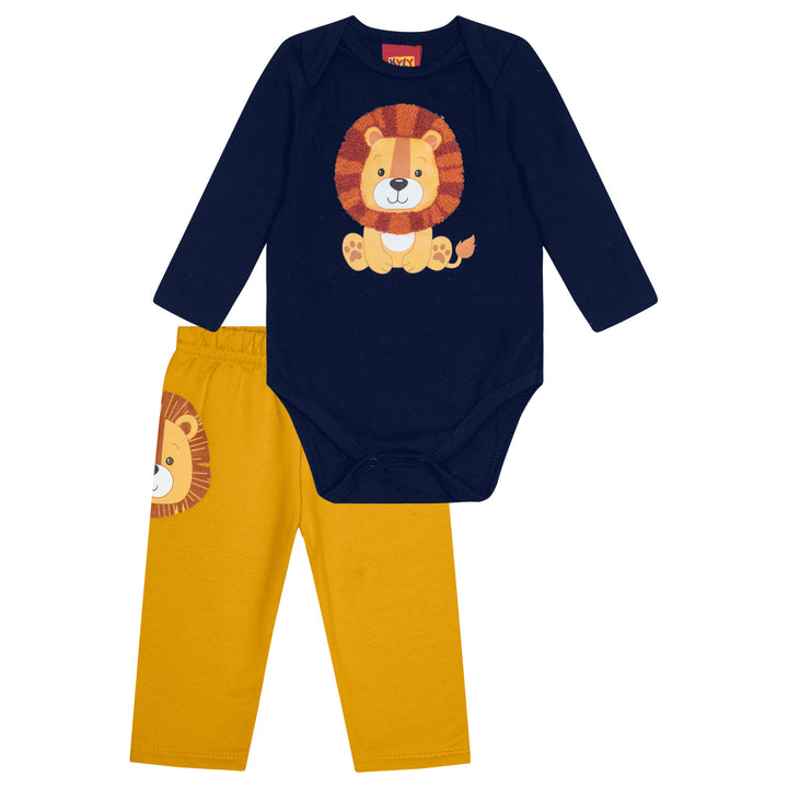 conjunto sudadera pantalon leon