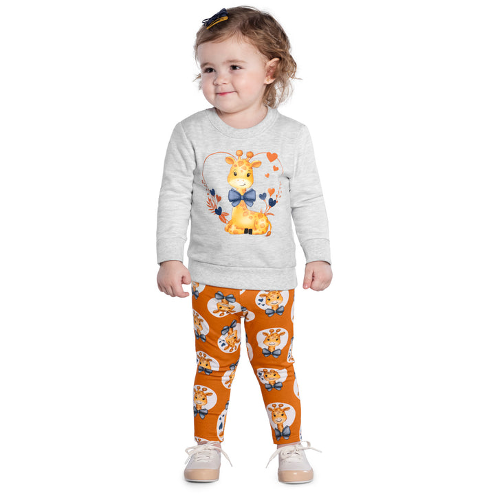 Conjunto camiseta volantes leggins jirafa