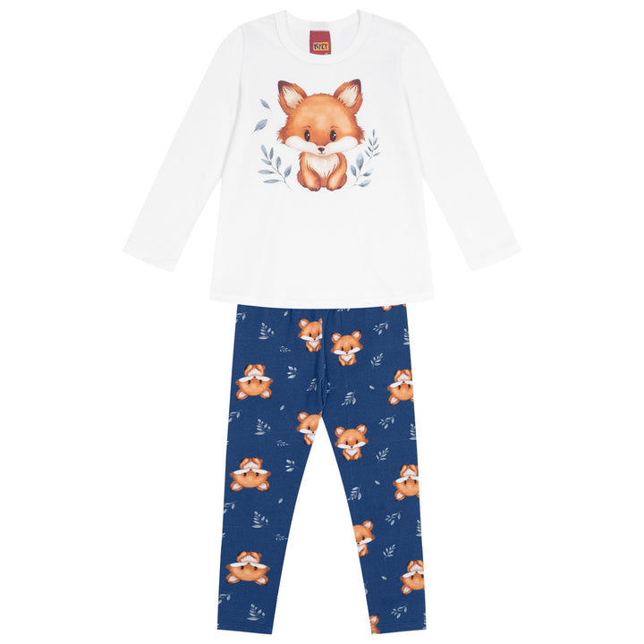 conjunto camiseta leggins zorrito