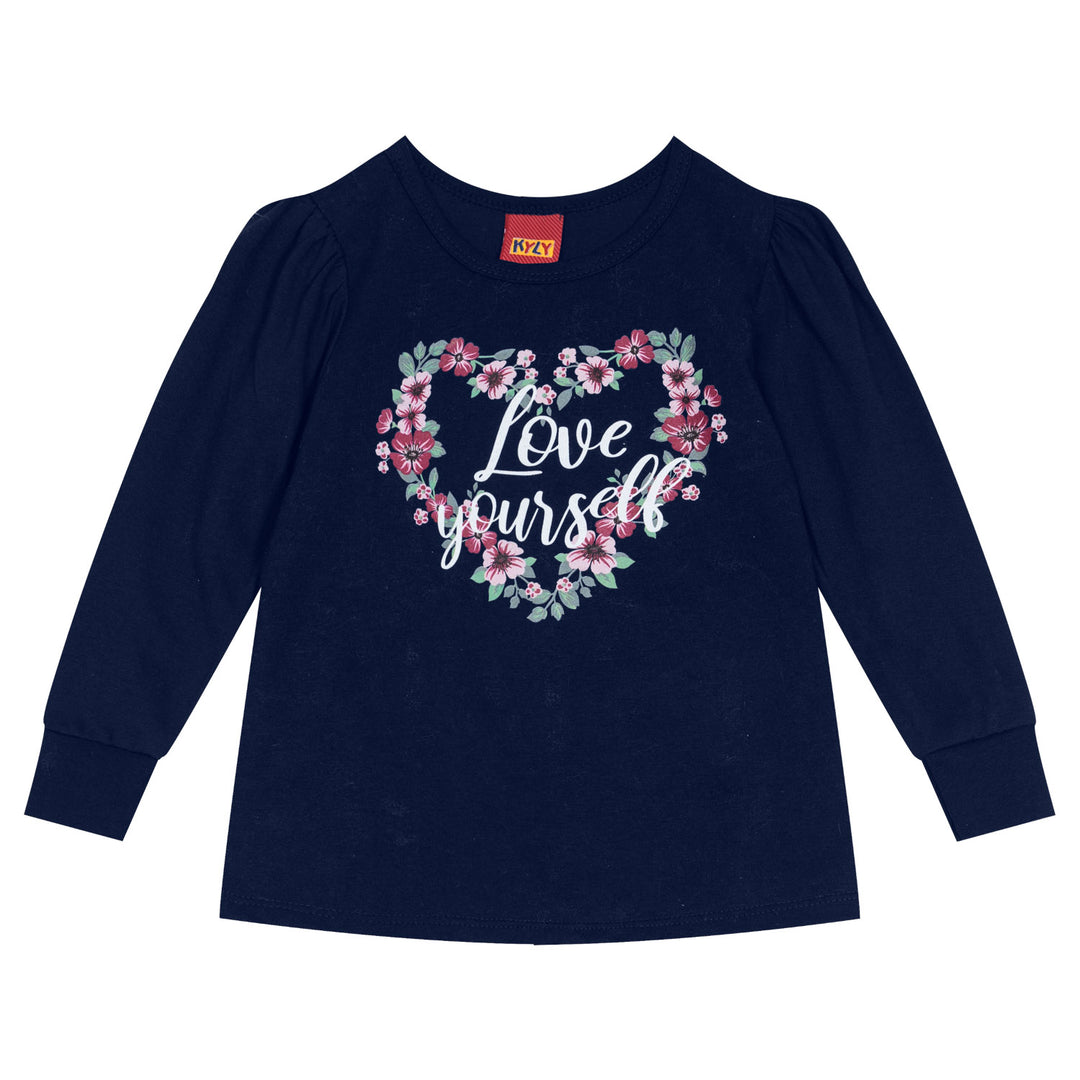 Conjunto camiseta leggins love