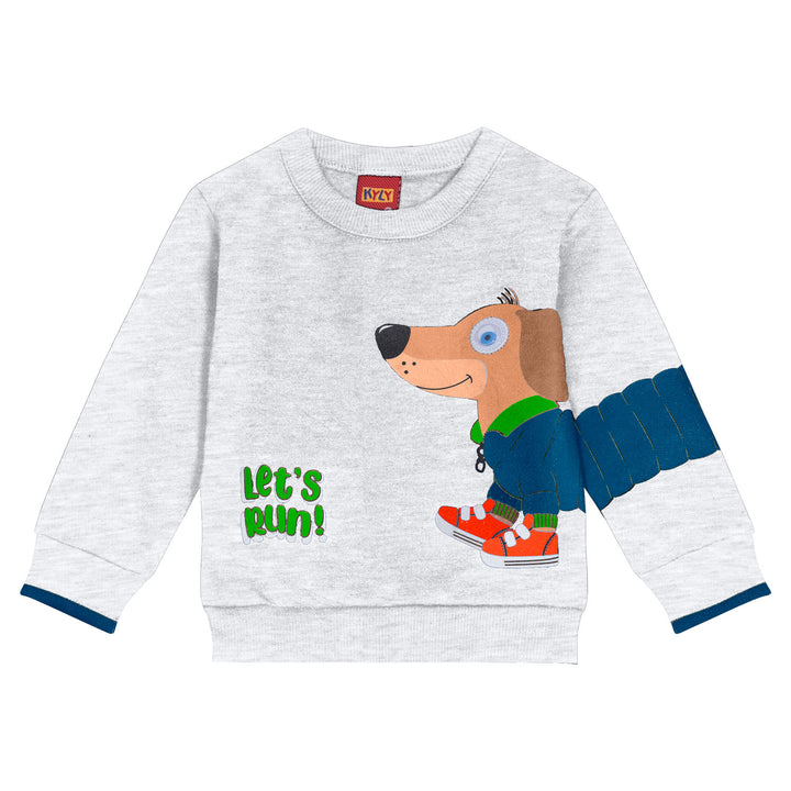 conjunto sudadera pantalon perro salchicha