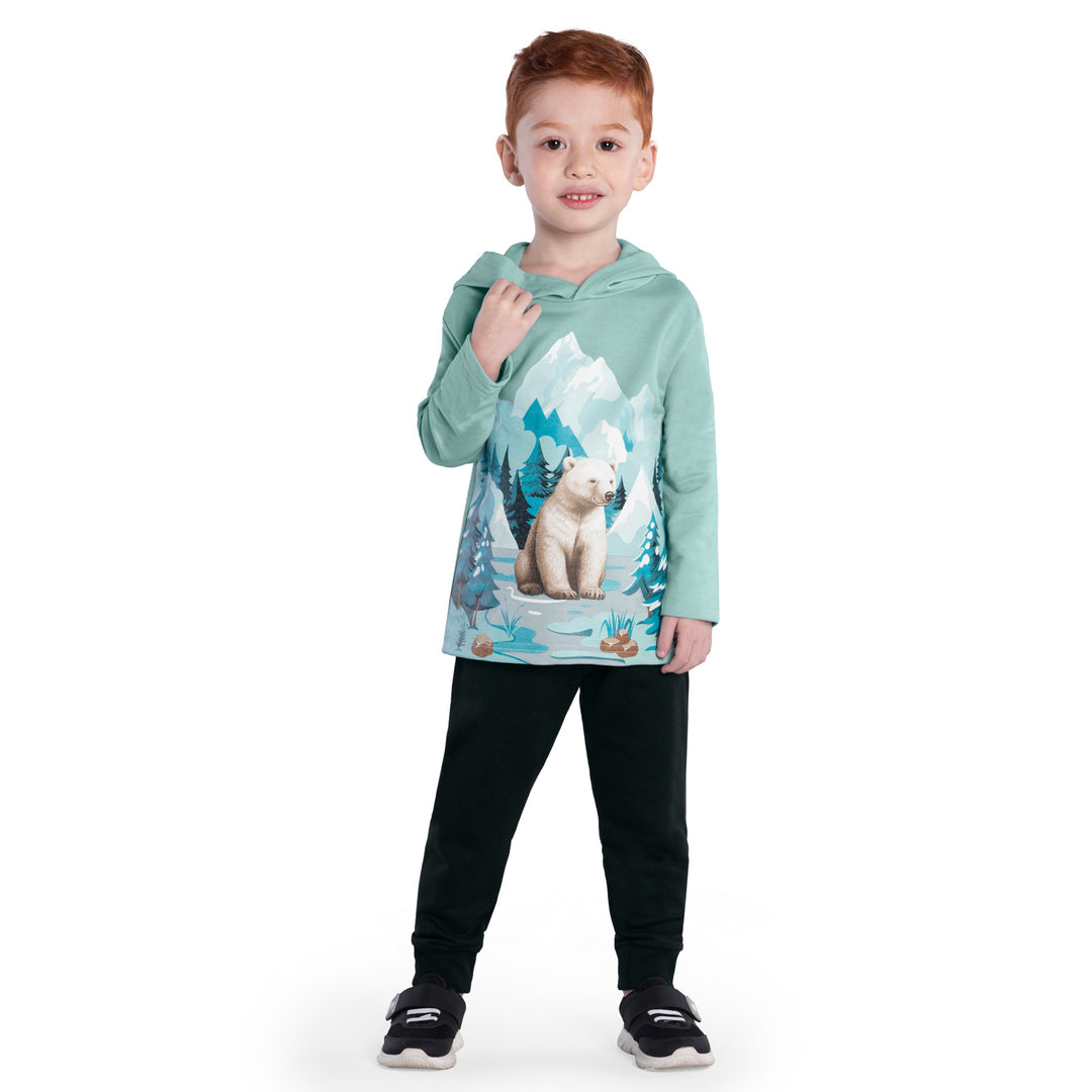 Conjunto sudadera pantalon oso