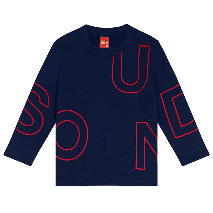 Conjunto sudadera pantalon letras