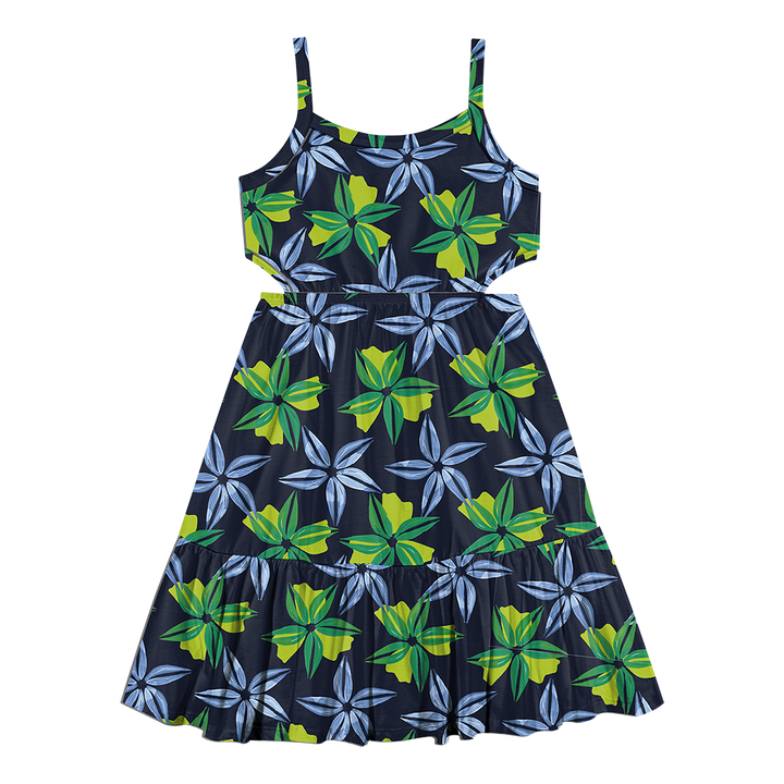 VESTIDO VERDE TROPICAL