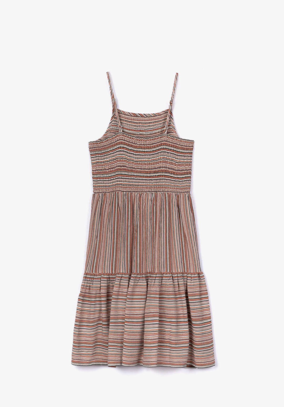 vestido rayas con elastico nervo