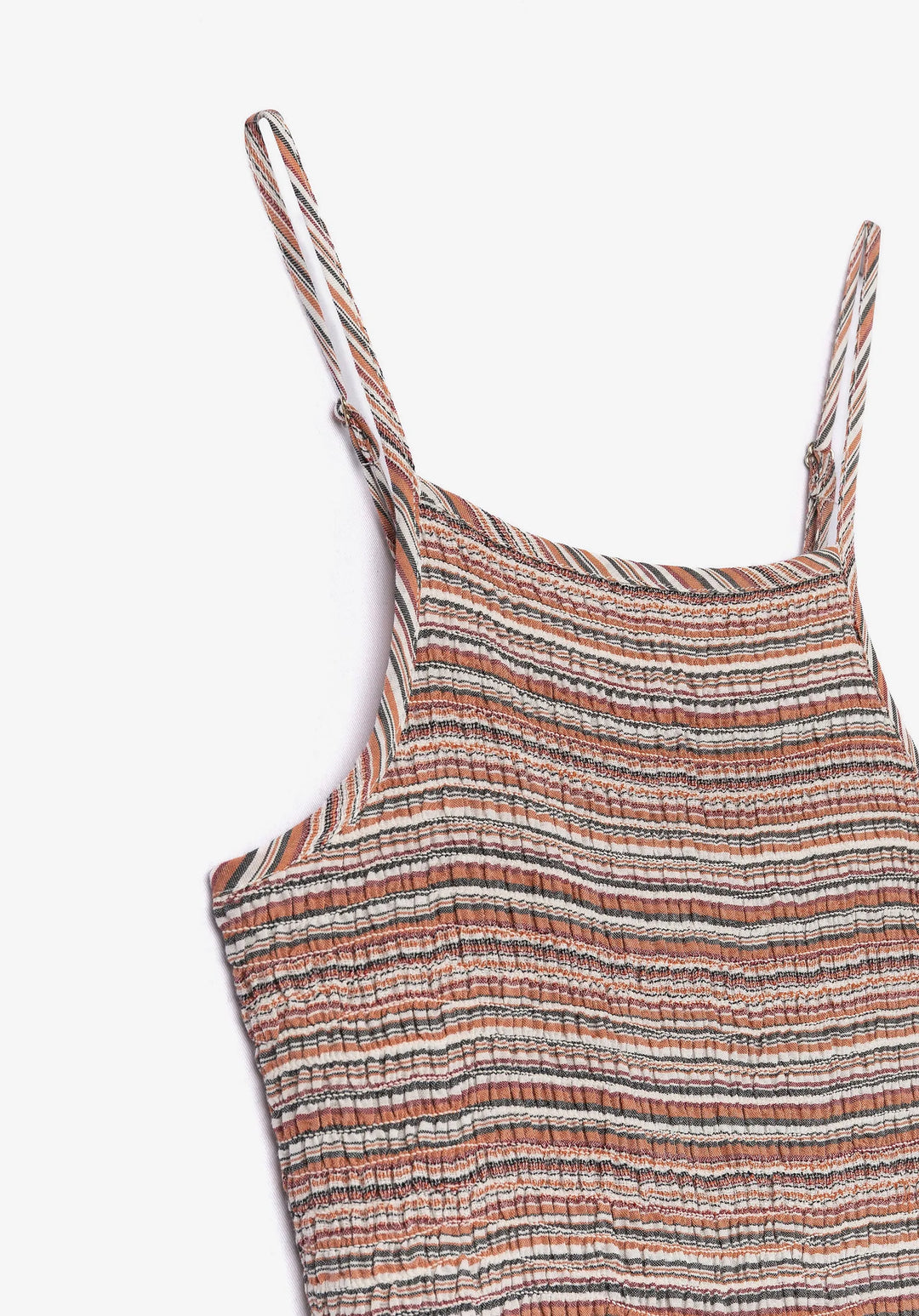 vestido rayas con elastico nervo