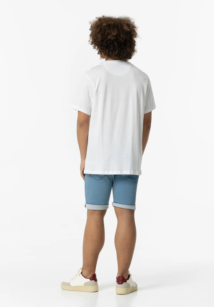 Bermuda vaquera Indigo knit Short