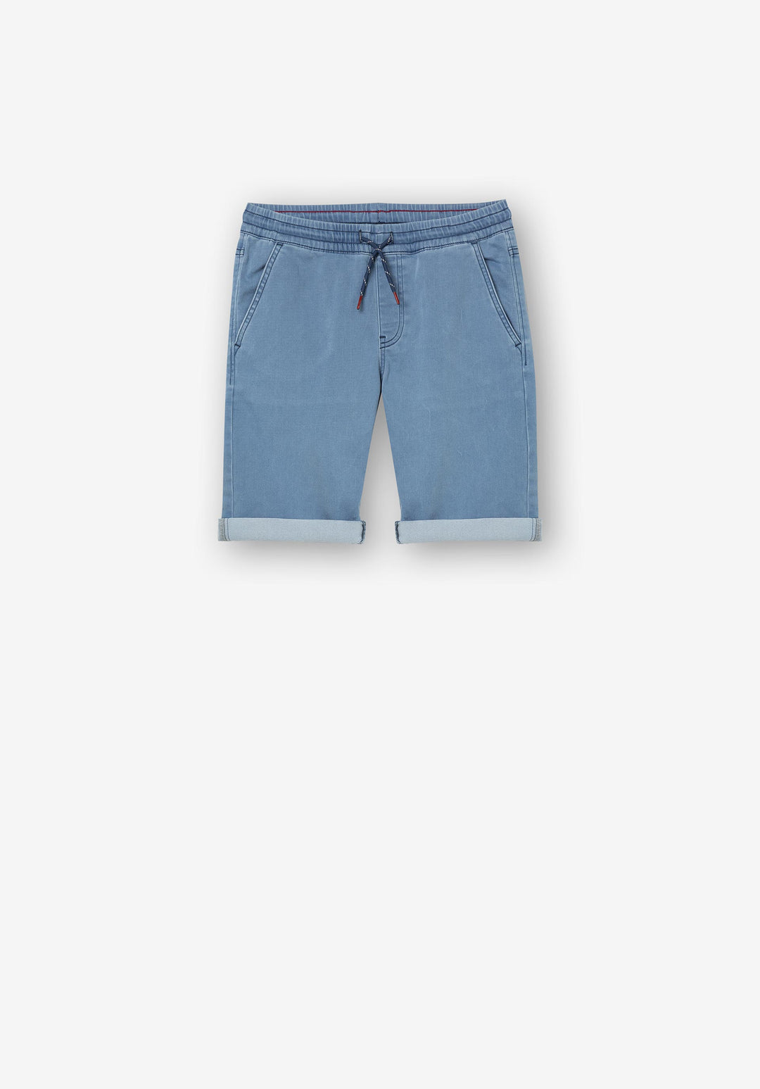 Bermuda vaquera Indigo knit Short