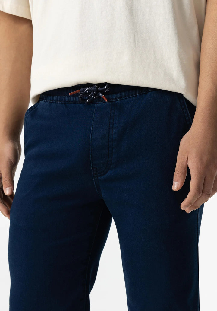 Bermuda vaquera Indigo knit Short