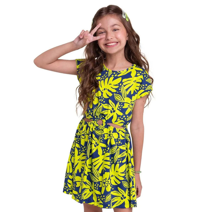 vestido hojas