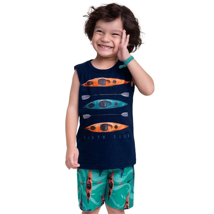 Conjunto Niño Kyly Camiseta sin mangas + Pantalón Corto