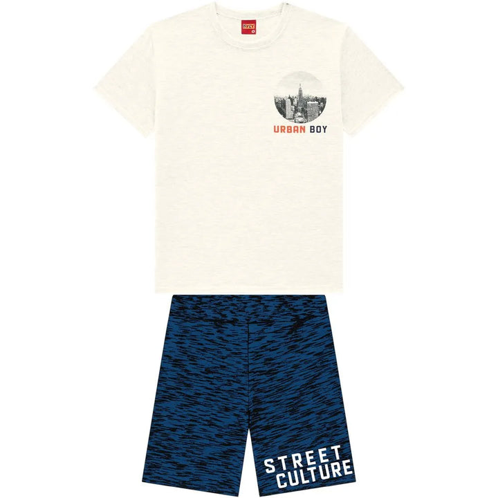Conjunto Niño Kyly urban Camiseta + Pantalón Corto