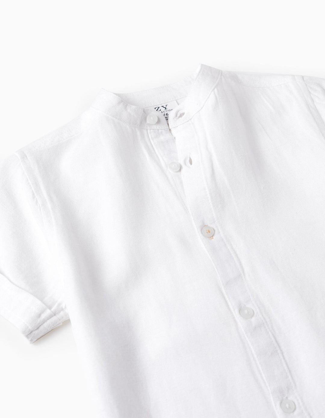 Camisa Cuello Mao Bebé