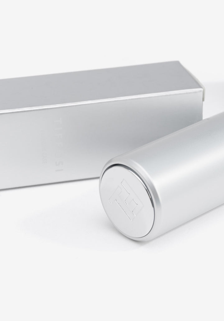 Porta Perfumes Recargable case plata