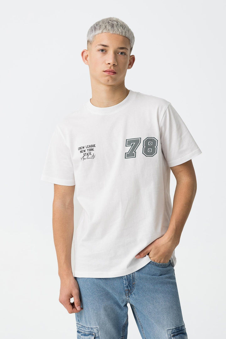 Camisetas Manga Corta Ray Blanca
