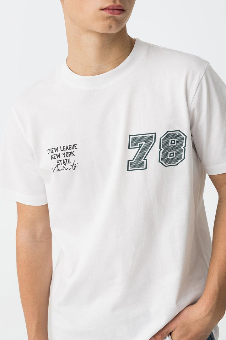Camisetas Manga Corta Ray Blanca