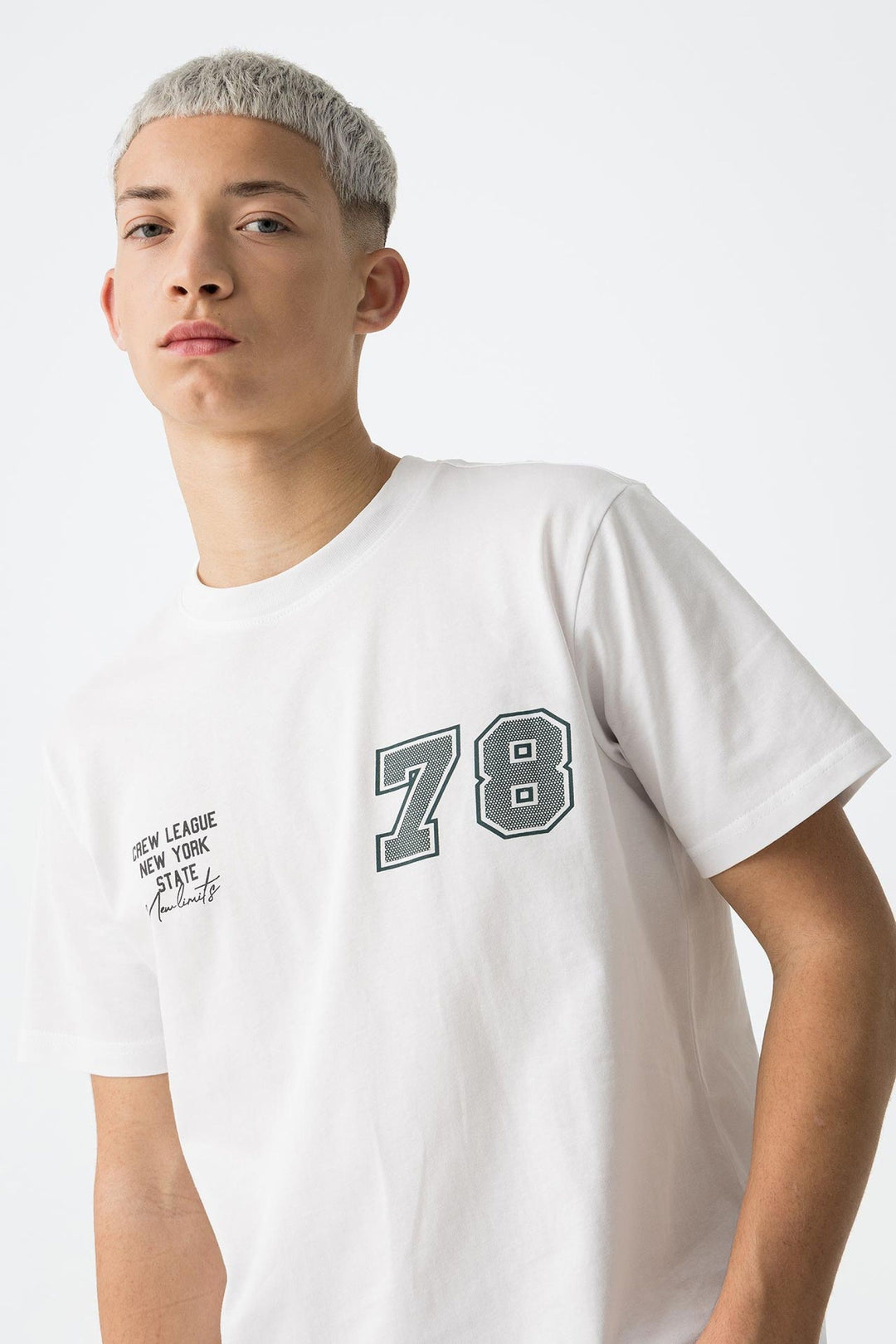 Camisetas Manga Corta Ray Blanca