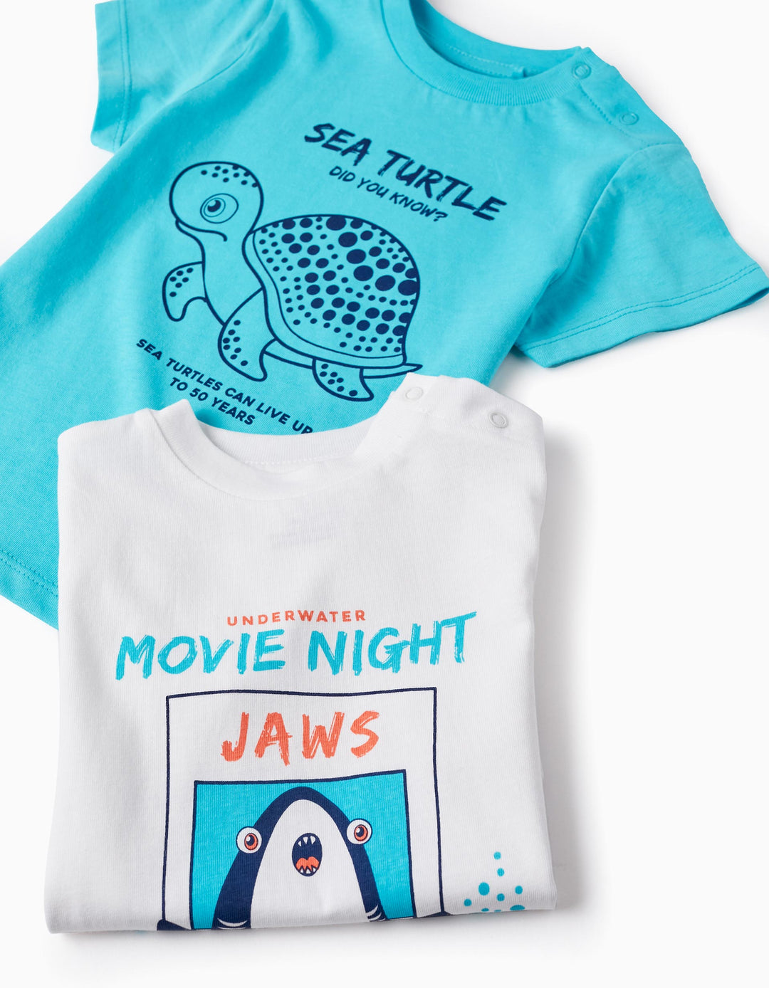 Pack2  Camiseta Tiburón bebe