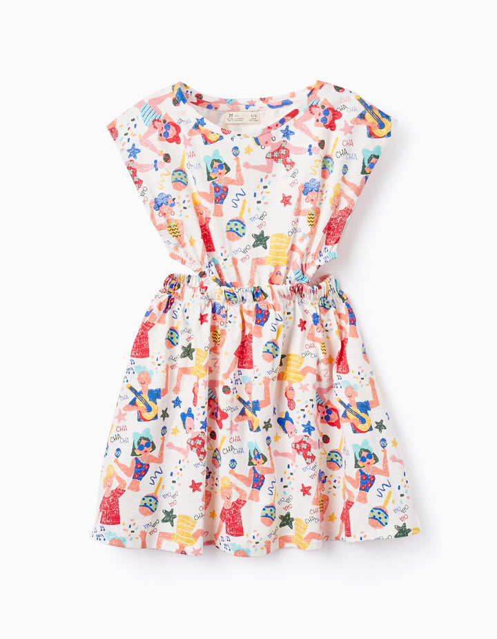 Vestido de algodon cha cha cha