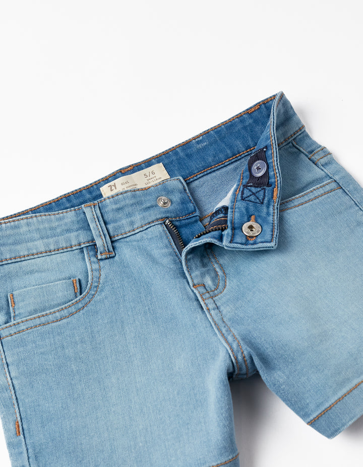 Pantalon corto vaquero blue