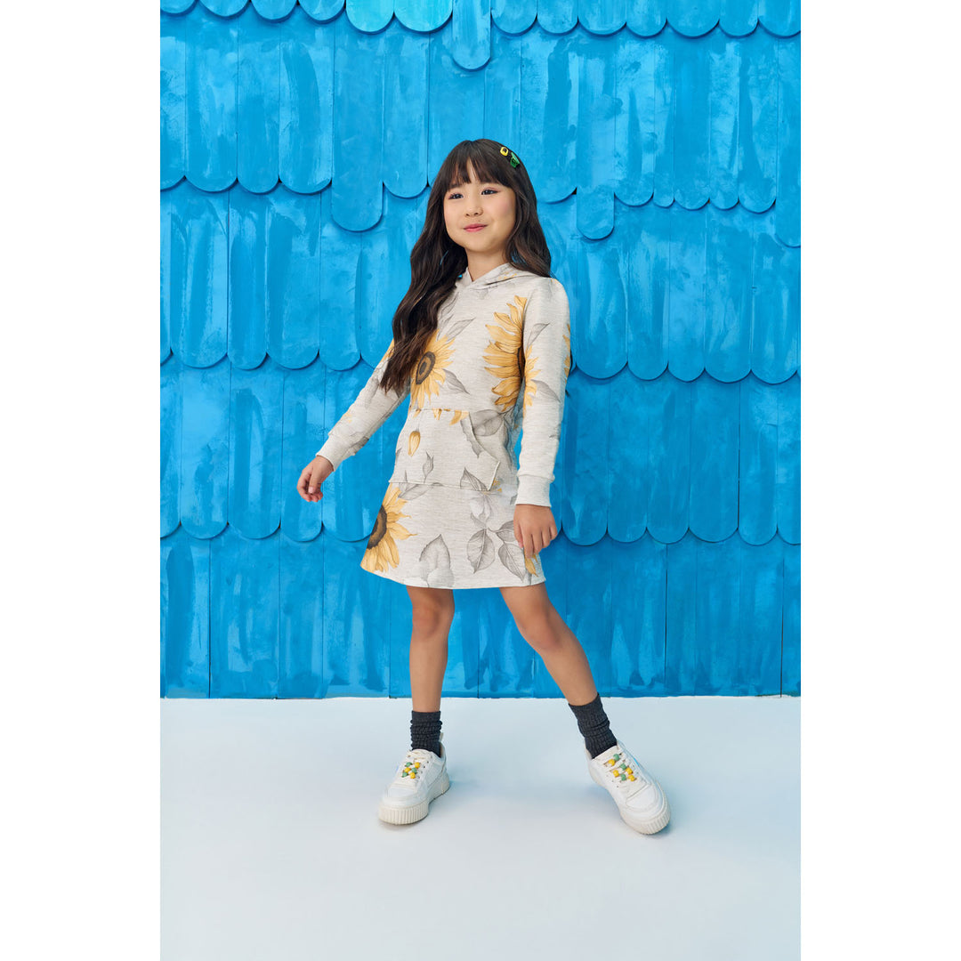 Vestido con gorro Girasoles