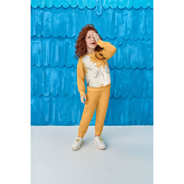 conjunto sudadera pantalon girasol