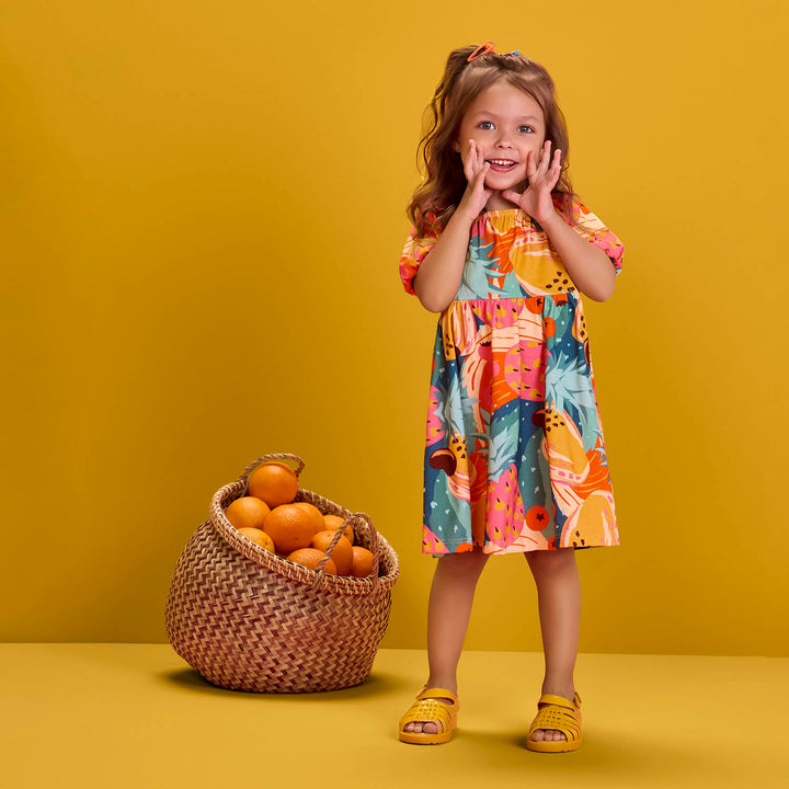 VESTIDO FLORES