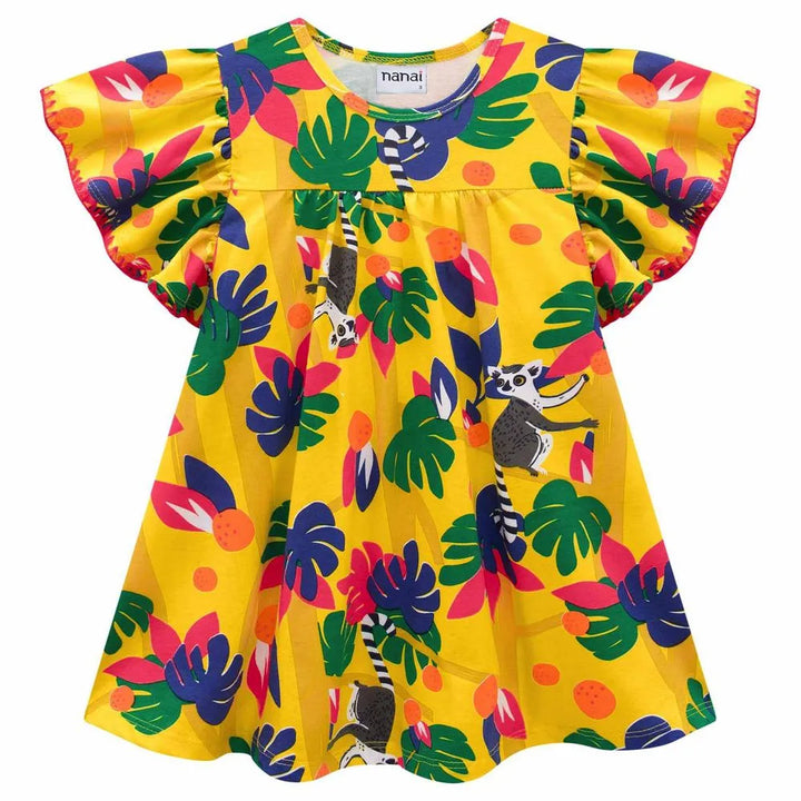 Vestido Infantil Nanai coco Media Malla