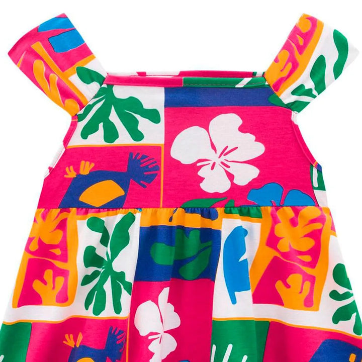Vestido Infantil Nanai Media Malla