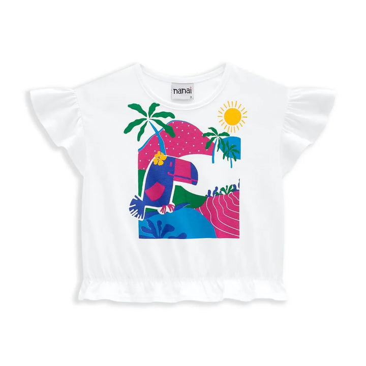 Conjunto niña tukan Blusa + Pantalón Corto Nanai