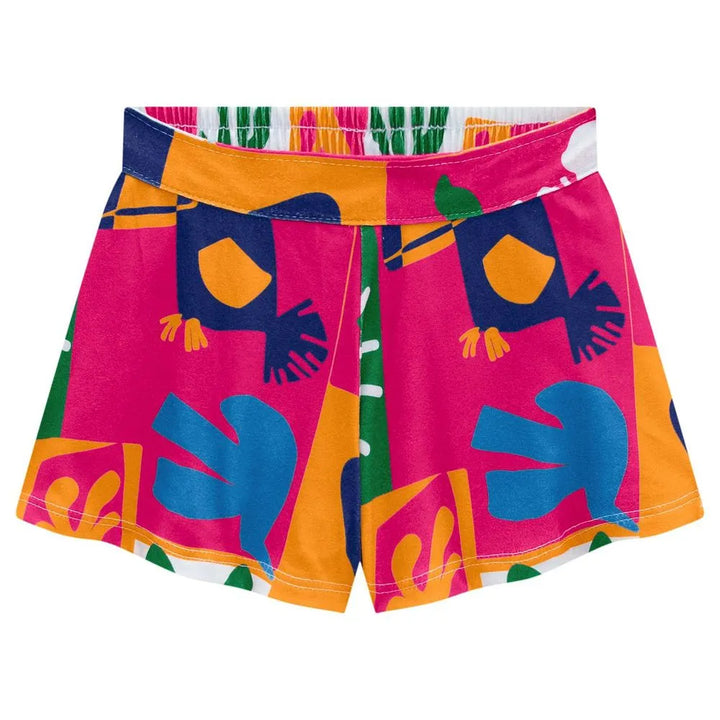 Conjunto niña tukan Blusa + Pantalón Corto Nanai