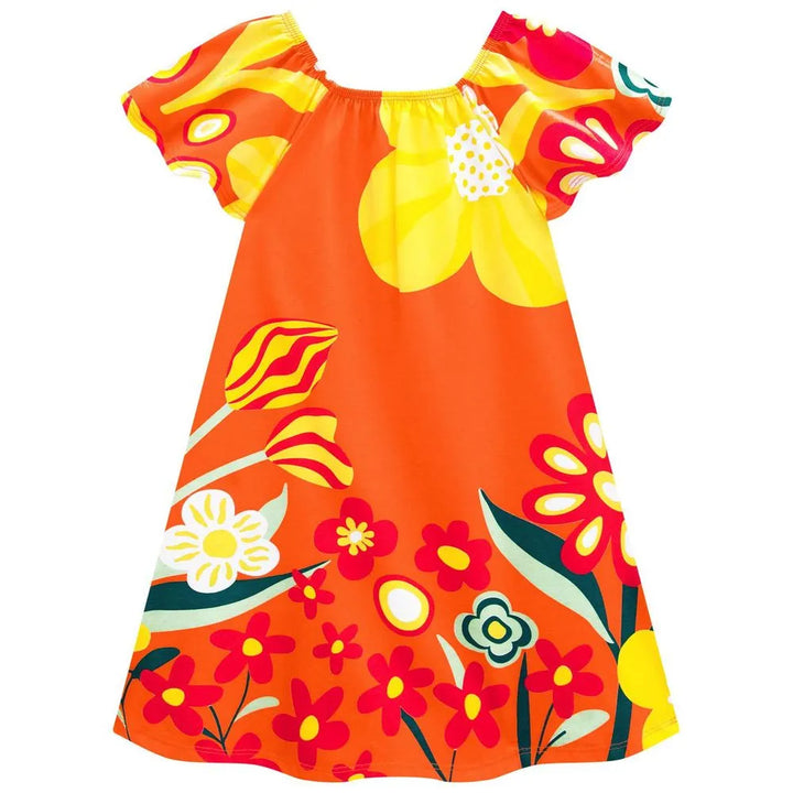 Vestido Infantil Nanai flower Algodón