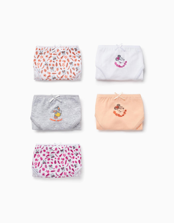 Pack 5 Braguitas Minnie mouse