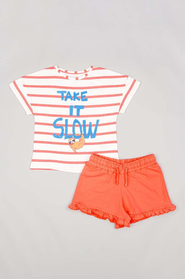 Conjunto Camiseta Pantalon Slow Zippy