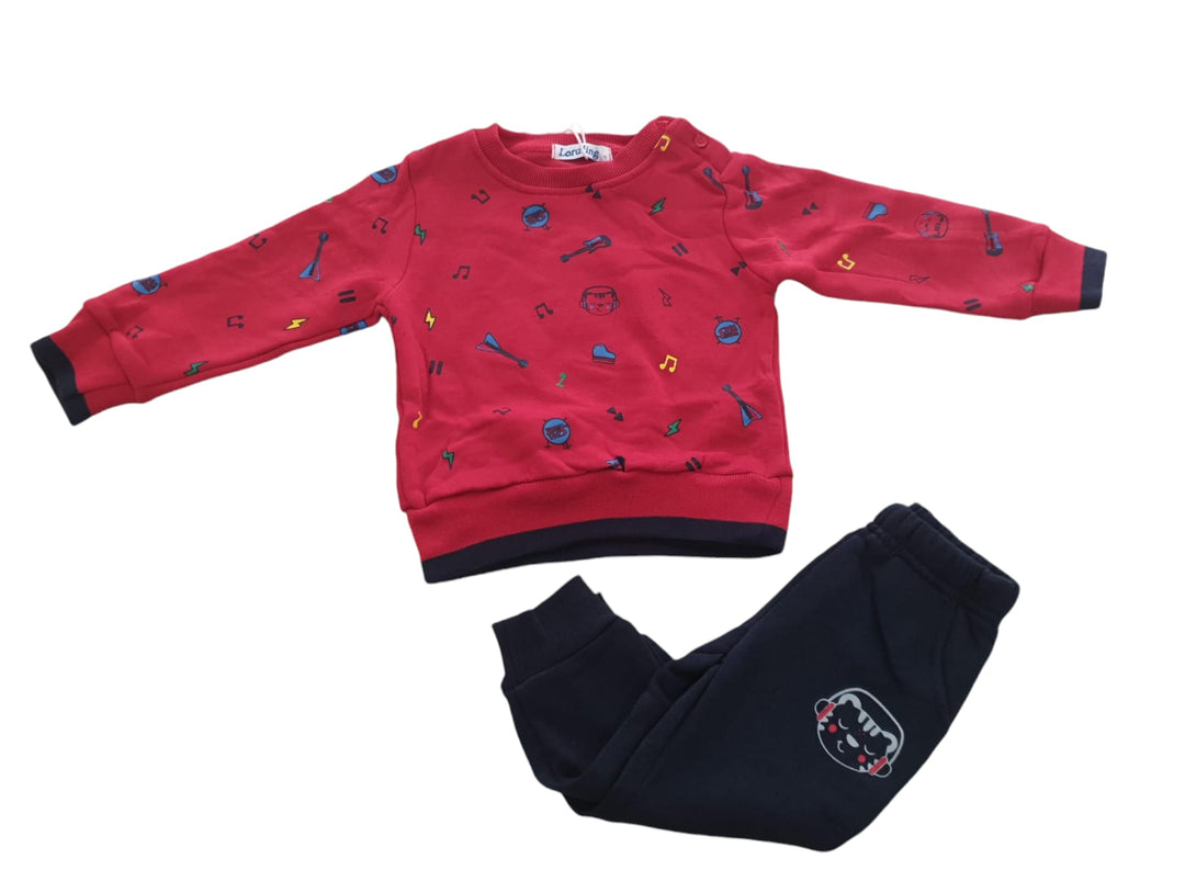 Conjunto sudadera pantalon musica