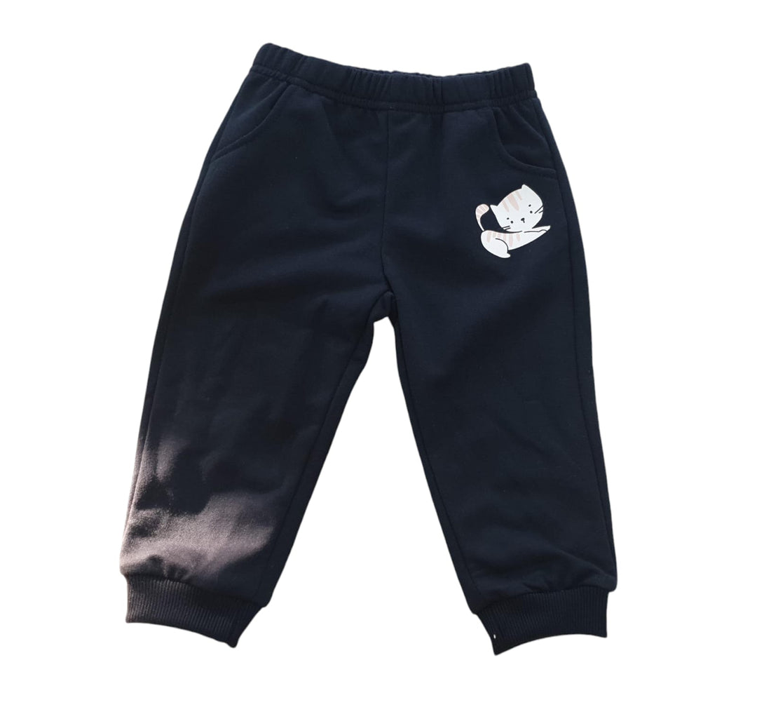 Conjunto sudadera, camiseta y pantalon cats, 3 piezas