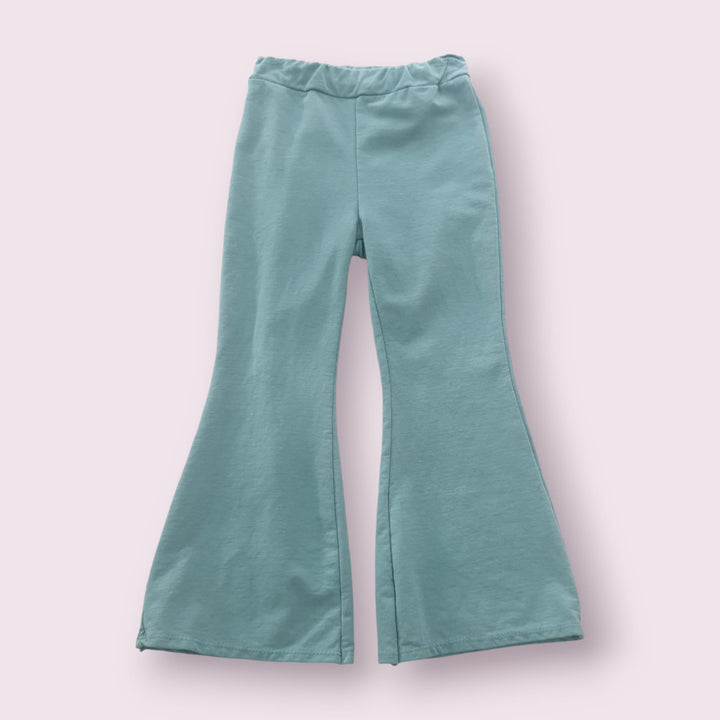 Pantalon campana algodon fino niña