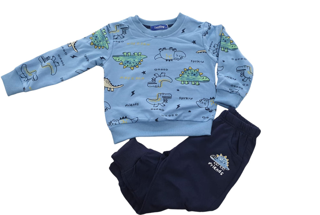 Conjunto sudadera pantalon dinosaurios