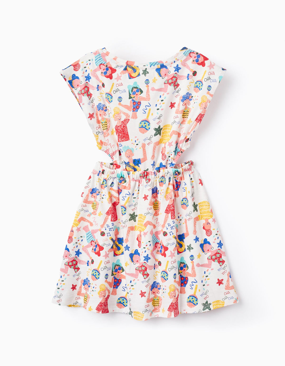 Vestido de algodon cha cha cha