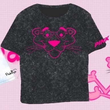 Camiseta niña pantera rosa