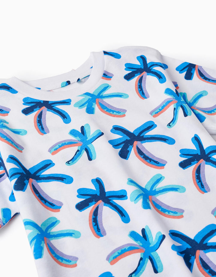 Conjunto camiseta pantalon palmeras