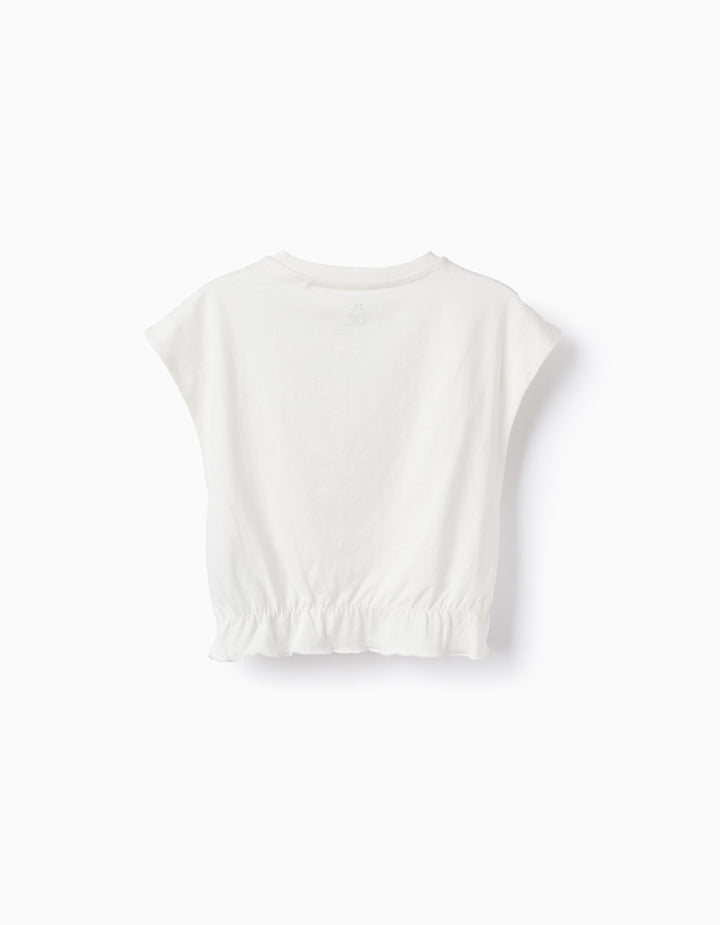 Camiseta con volante cuba