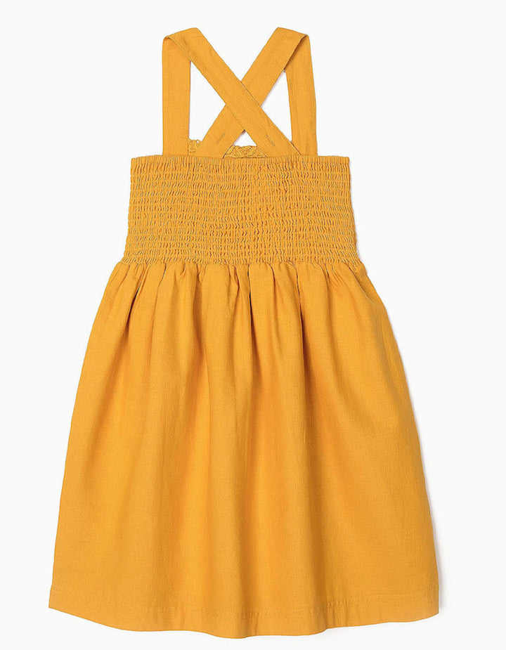 Vestido Zippy Dress Ss Linen