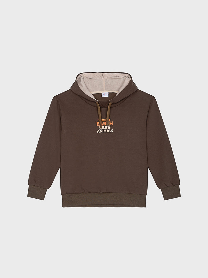 Sudadera algodon animals niño