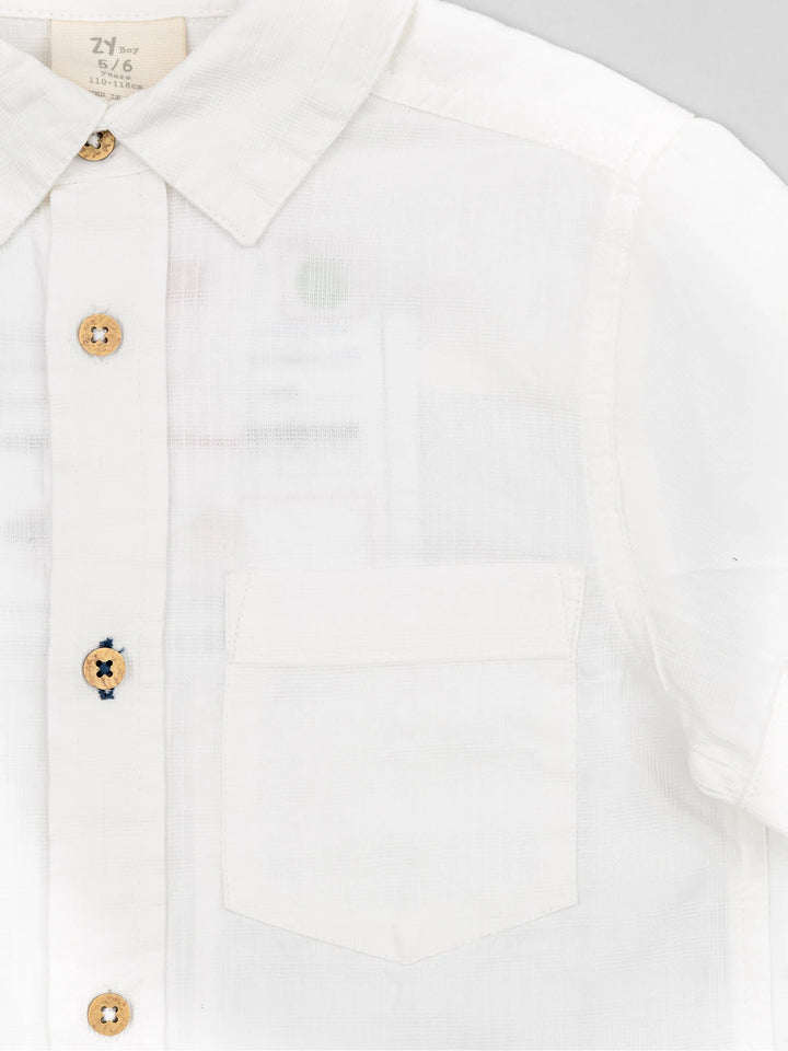 Camiseta Para Vestir Dobby